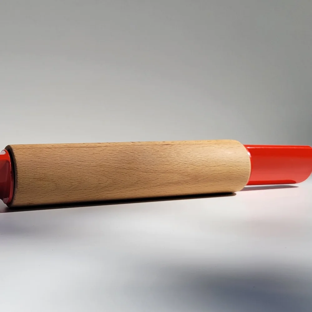 Vintage Melamine handles Rolling Pin - Picture 5 of 9